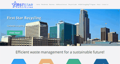Desktop Screenshot of firststarrecycling.com