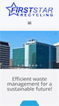 Mobile Screenshot of firststarrecycling.com